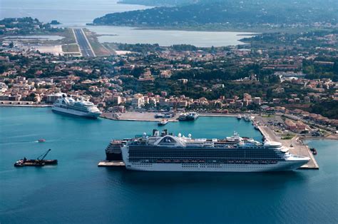 corfu airport to cruise port